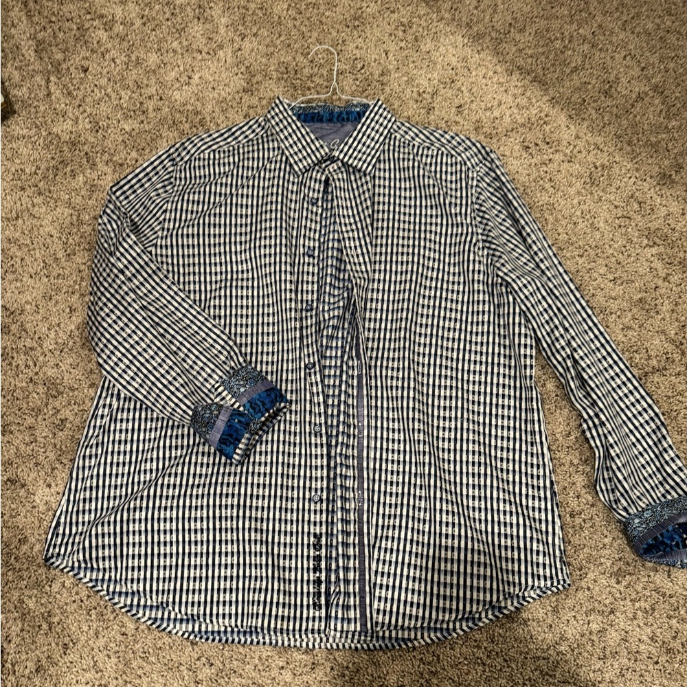 Robert Graham Button Down Long Sleeve Shirt